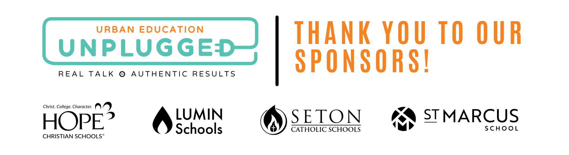 Thank you to our Sponsors!